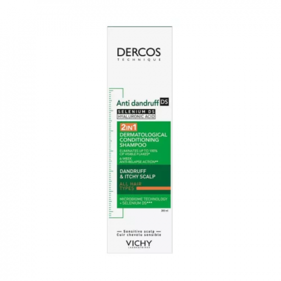 VICHY DERCOS KORPÁSODÁS ELLENI SAMPON+BALZSAM 2IN1 - 200ML VICHY DERCOS KORPÁSODÁS ELLENI SAMPON+BALZSAM 2IN1 - 200ML